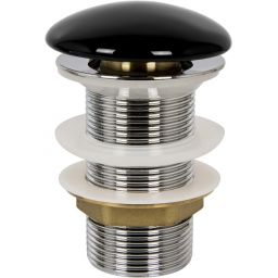 Corsan korek umywalkowy klik-klak czarny połysk MUKKCZARNY