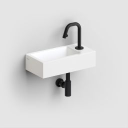 Clou Mini Suk syfon do umywalki butelkowy czarny CL/06.53011.21