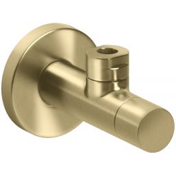 Clou Marathon zawór ścienny kątowy złoty szczotkowany HI/MA2-10.27.82