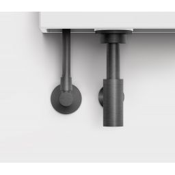 Clou Marathon zawór ścienny kątowy gunmetal szczotkowany HI/MA2-10.27.84