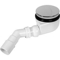 Radaway Turboflow syfon do brodzika 90 mm chrom TB90P