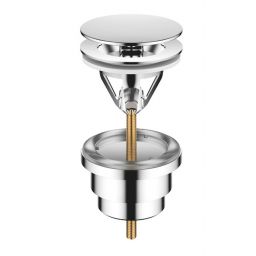 Dornbracht zestaw odpływowy z korkiem okrągły bez przelewu chrom 10126970-00