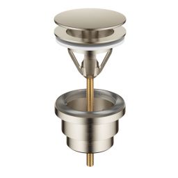 Dornbracht zestaw odpływowy z korkiem okrągły bez przelewu platyna mat 10126970-06