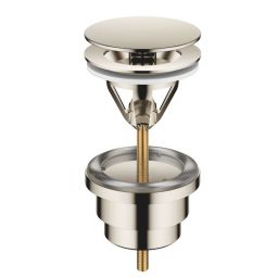 Dornbracht zestaw odpływowy z korkiem okrągły bez przelewu platyna 10126970-08