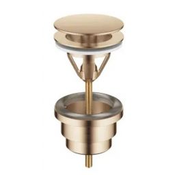 Dornbracht zestaw odpływowy z korkiem okrągły bez przelewu szampański 10126970-47