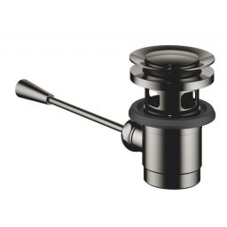 Dornbracht zestaw odpływowy umywalkowy z cięgnem ciemny chrom 10300970-19