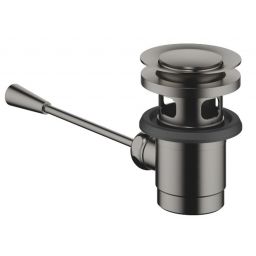 Dornbracht zestaw odpływowy umywalkowy z cięgnem ciemna platyna mat 10300970-99