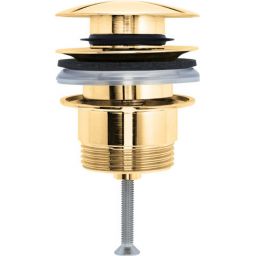 Duravit korek do umywalki Push-Open złoty 0050523400