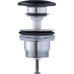 Duravit korek do umywalki Push-Open czarny mat 0050791300