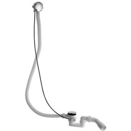 Duravit D-Code syfon do wanny chrom 790227000001000