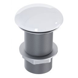 Elita korek do umywalki chrom-biały RE090000018060