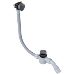 Excellent Hover syfon z napełnianiem przez przelew grafit szczotkowany ARIN.3410AB