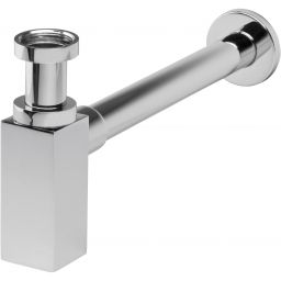Ferro Quadro syfon umywalkowy butelkowy chrom S280