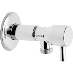 Ferro zawór kątowy z głowicą ceramiczną chrom Z1234C