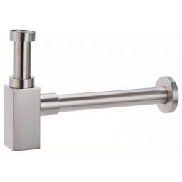 FDesign Kleome syfon umywalkowy butelkowy nikiel szczotkowany FD7-202-77