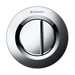 Geberit Typ 01 przycisk spłukujący do WC chrom błyszczący 116.043.21.1