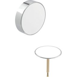 Geberit zestaw wykończeniowy syfonu wannowego biały/chrom połysk 150.300.KJ.1