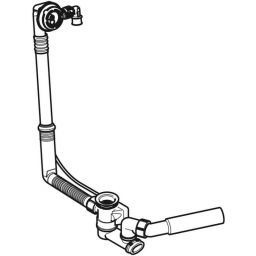 Geberit Delta zestaw odpływowo-przelewowy do wanien do baterii podtynkowej 150.700.00.6