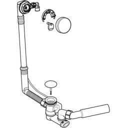 Geberit syfon wannowy chrom błyszczący 150.710.21.6