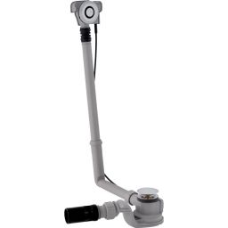 Geberit Uniflex zestaw odpływowo-przelewowy do wanien wysoki Push Control chrom błyszczący 150.752.21.6