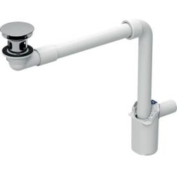 Geberit syfon do umywalki butelkowy chrom 152.091.21.1