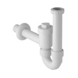 Geberit syfon do umywalki butelkowy biały 152.860.11.1