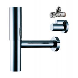 Hansgrohe Flowstar zestaw (syfon, osłona, rura) chrom 52120000
