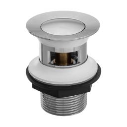 Invena korek do umywalki Click-Clack mosiężny chrom SC-B1-027