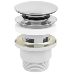 Invena korek do umywalki Click Clack chrom SC-B1-029