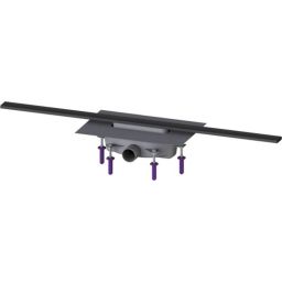 Kessel Linearis Infinity odpływ liniowy prysznicowy 100 cm czarny szczotkowany 45202.10