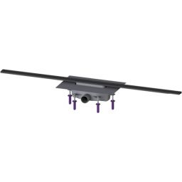 Kessel Linearis Infinity odpływ liniowy prysznicowy 120 cm czarny szczotkowany 45202.12