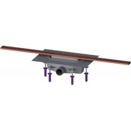 Kessel Linearis Infinity odpływ liniowy prysznicowy 90 cm miedź szczotkowana 45203.09