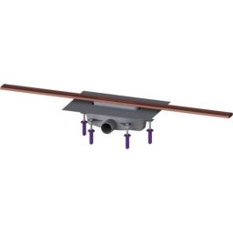 Kessel Linearis Infinity odpływ liniowy prysznicowy 100 cm miedź szczotkowana 45203.10