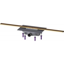 Kessel Linearis Infinity odpływ liniowy prysznicowy 100 cm brąz szczotkowany 45204.10