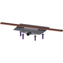 Kessel Linearis Infinity odpływ liniowy prysznicowy 80 cm miedź szczotkowana 45303.08