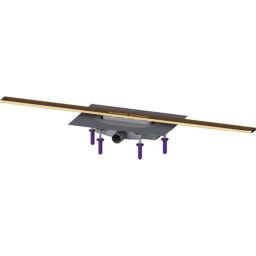 Kessel Linearis Infinity odpływ liniowy prysznicowy 100 cm brąz szczotkowany 45304.10