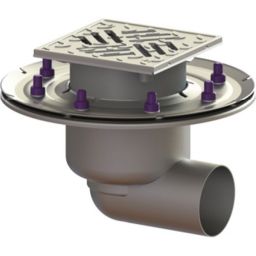 Kessel Ferrofix wpust łazienkowy DN70 z dociskowym kołnierzem uszczelniającym 54200.61