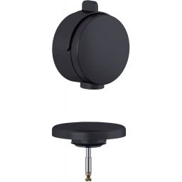 Kludi Rotexa zestaw wykończeniowy syfonu czarny mat 7182639-00