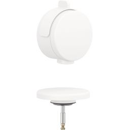 Kludi Rotexa zestaw wykończeniowy syfonu biały mat 7182653-00