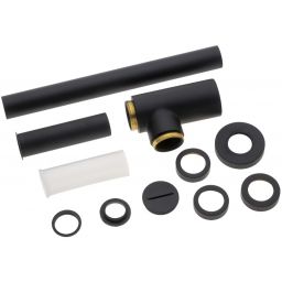 Kronenbach Lima 2.0 Black syfon do umywalki butelkowy czarny mat 41.321.000.001SM