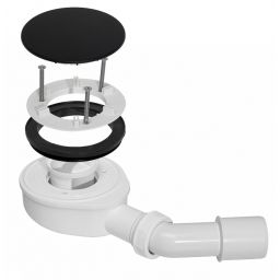 Kronenbach Krontec syfon do brodzika czarny 634200 KB