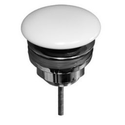 Kerasan korek do umywalki okrągły biały 923301