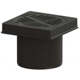 Kessel nasada z rusztem szczelinowym czarna 67985