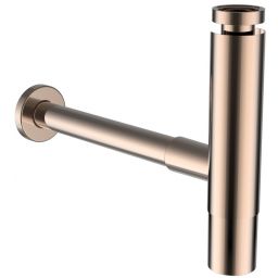 Laufen syfon umywalkowy butelkowy okrągły różowe złoto H3749800820001