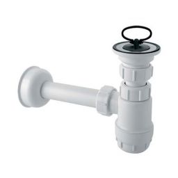 McAlpine syfon umywalkowy butelkowy biały HC1L