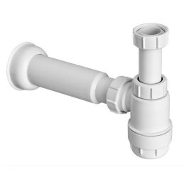 McAlpine syfon umywalkowy butelkowy biały HC2-50