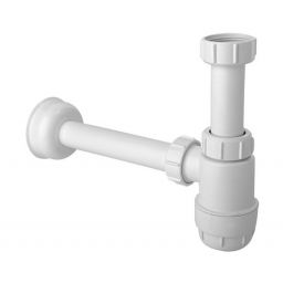 McAlpine syfon umywalkowy i bidetowy butelkowy biały HC2