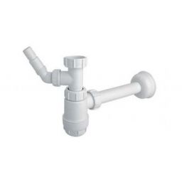 McAlpine syfon umywalkowy butelkowy biały HC2WM-32