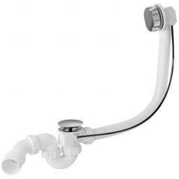 McAlpine zestaw odpływowo-przelewowy do wanny i głębokiego brodzika biały HC31M-WH-1M