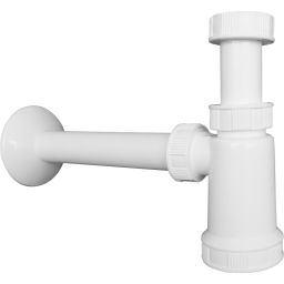 Oltens Harkan syfon do umywalki butelkowy biały 02101000